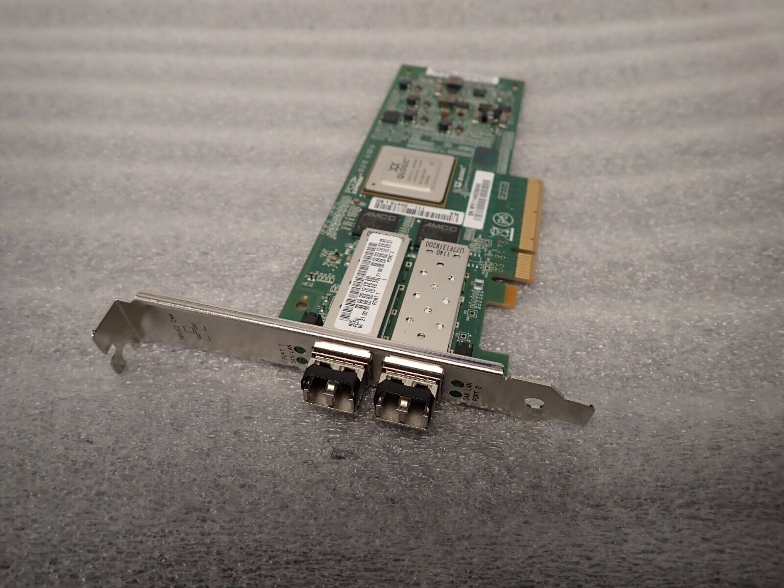  QLogic NetApp QLE8152-SR-T-N 10GBase-X 2-Ports FE0210401-25 Network Card PCIe
