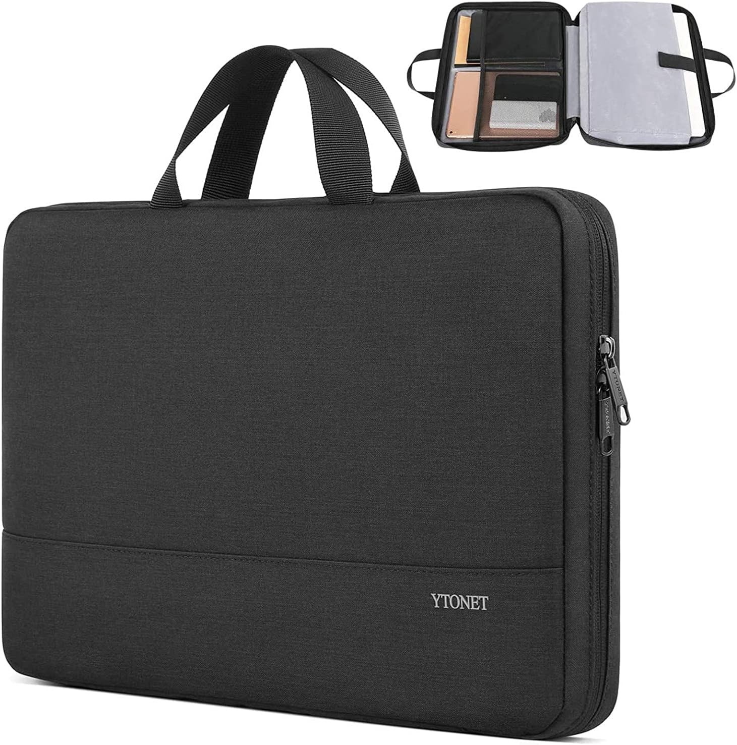 Laptop Case 16 inch, 15-15.6 Inch TSA Laptop Bag Sleeve with Handle for MacBook