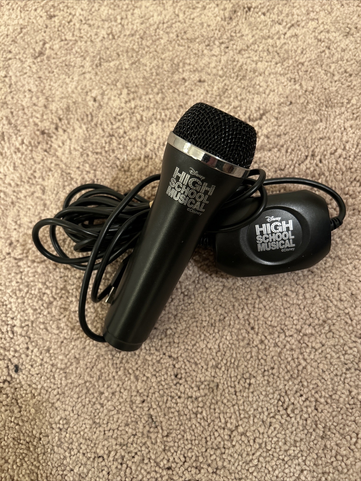 Disney High School Musical  A-0234A USB Microphone Logitech PS2 & PS3 Wii Xbox