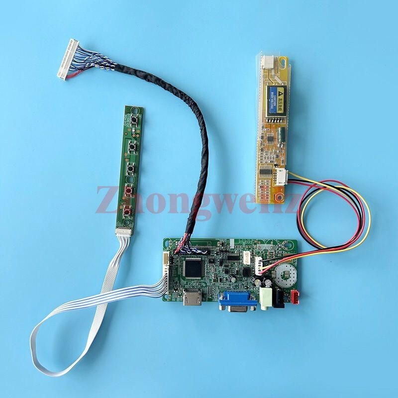 For LP171W01-A4/A4K1 1CCFL LVDS-30Pin 1440x900 HDMI+VGA Controller Board DIY Kit