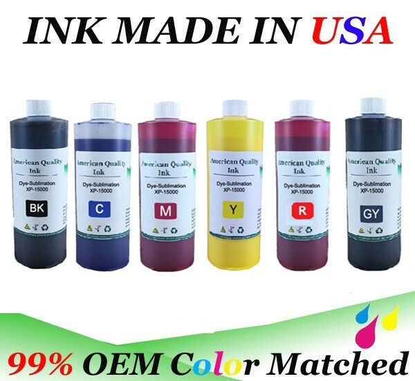 VC Dye Sublimation Ink 6-250ml bottles for Photo Expression XP-15000