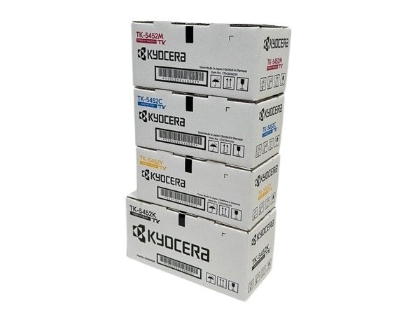 (No-Tariff) Kyocera TK-5452 Genuine Original Toner Set CMYK TK-5452K/C/M/Y
