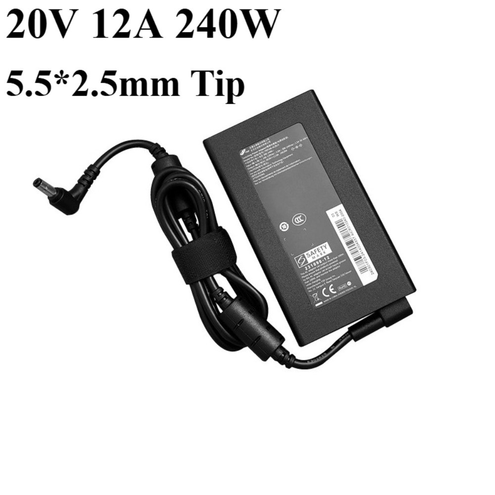 Genuine FSP 20V 12A 240W Laptop Charger FSP240-ACBU3 AC Adapter 5.5*2.5mm Tip