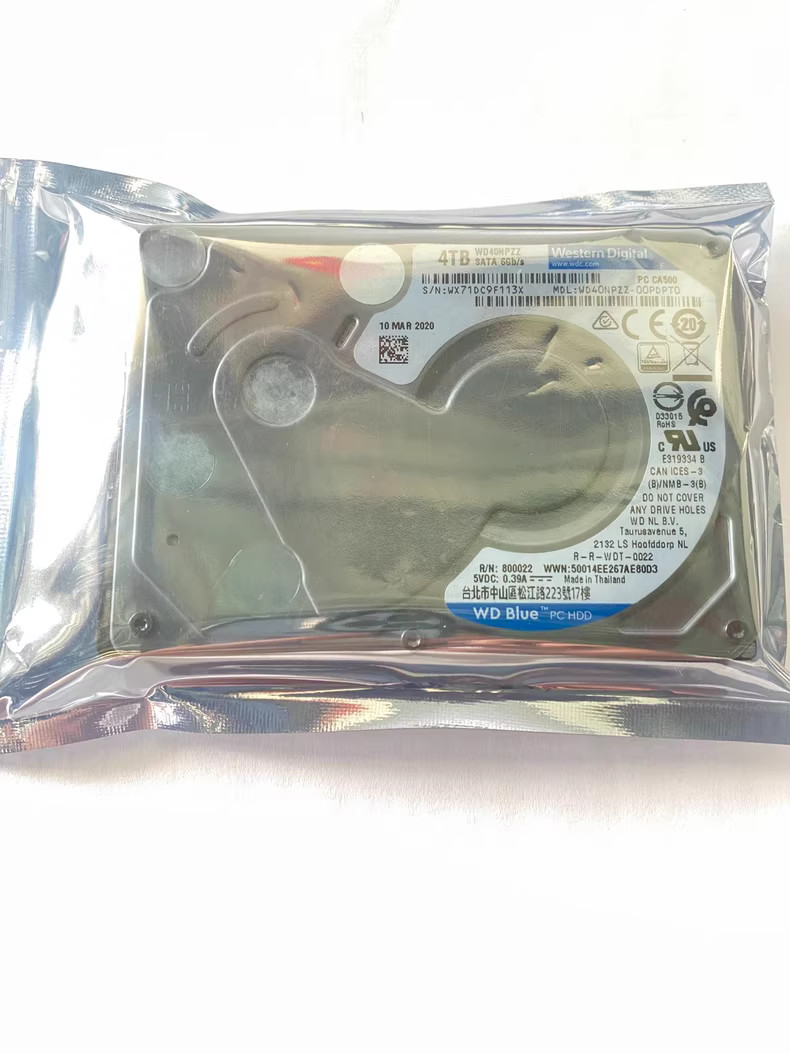 Western Digital 4TB WD40NPZZ 128M 5400RPM SATA 2.5" HDD Hard Disk Drive 15mm