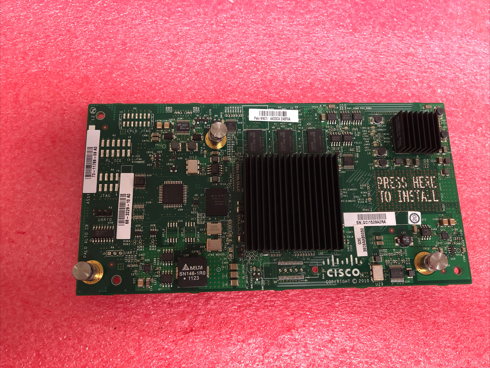 Cisco UCS M81KR 10Gb VIC PCIe CNA Adapter N20-AC0002 for B-Series