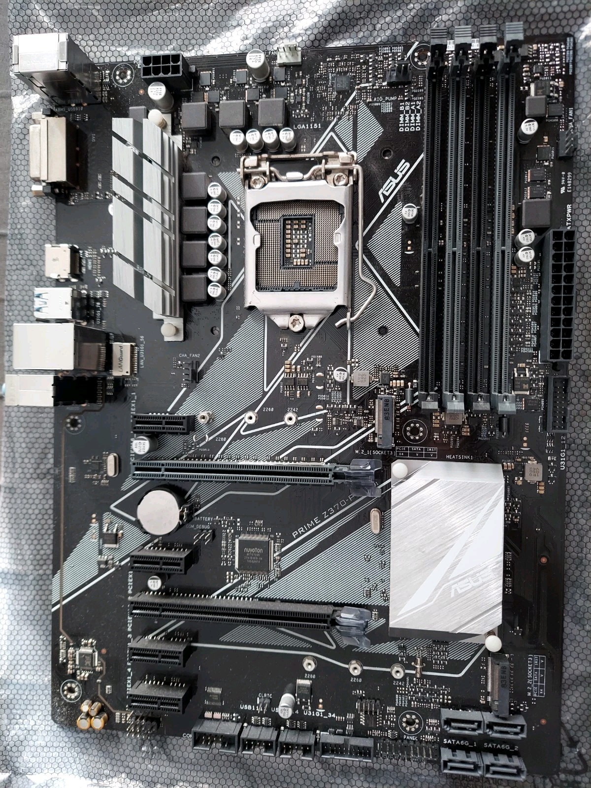 Tested GOOD ASUS Prime Z370-P LGA 1151 Gaming System Main Board Motherboard ATX