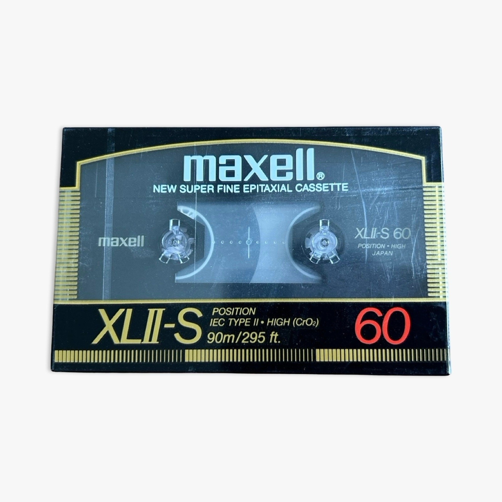 Vintage Maxell XLII-S 60 Sealed Blank Cassette Tape Super Fine Epitaxial