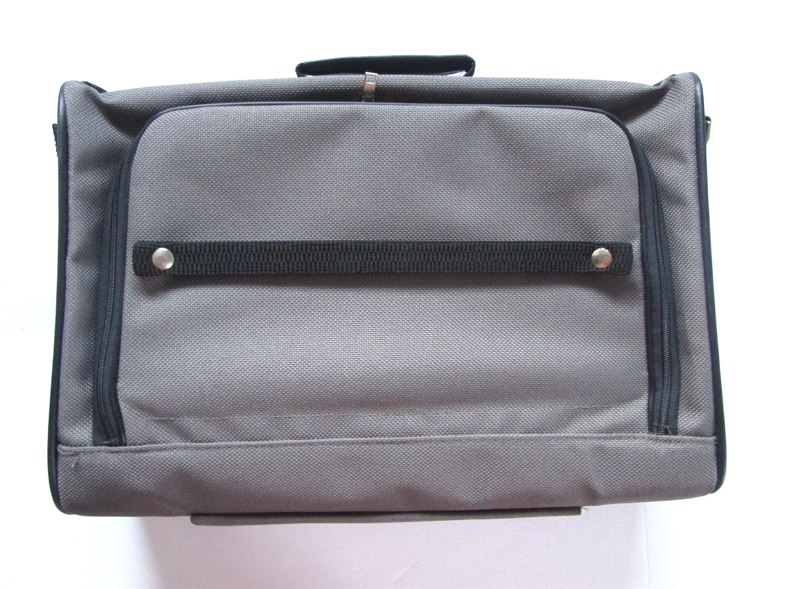 Samsonite Classic  Bag Gray/Black Canvas Carry Business Travel 18\