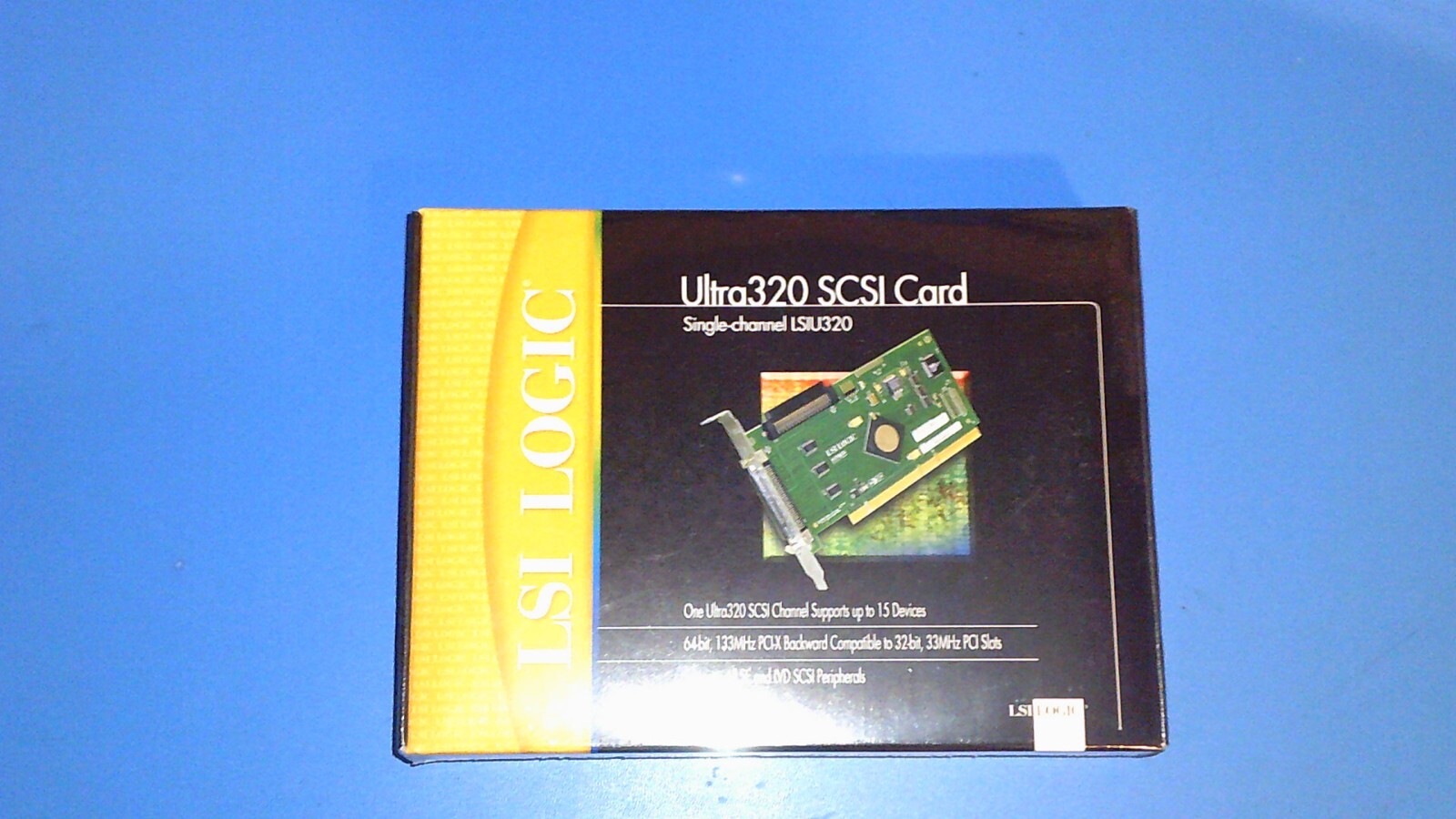 LSI Logic Ultra320 SCSI Card - Single-Channel LSIU320 New
