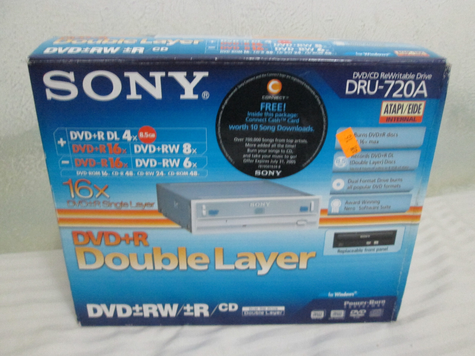 Sony DRU-720A DVD / CD Rewritable Drive Unit -open box