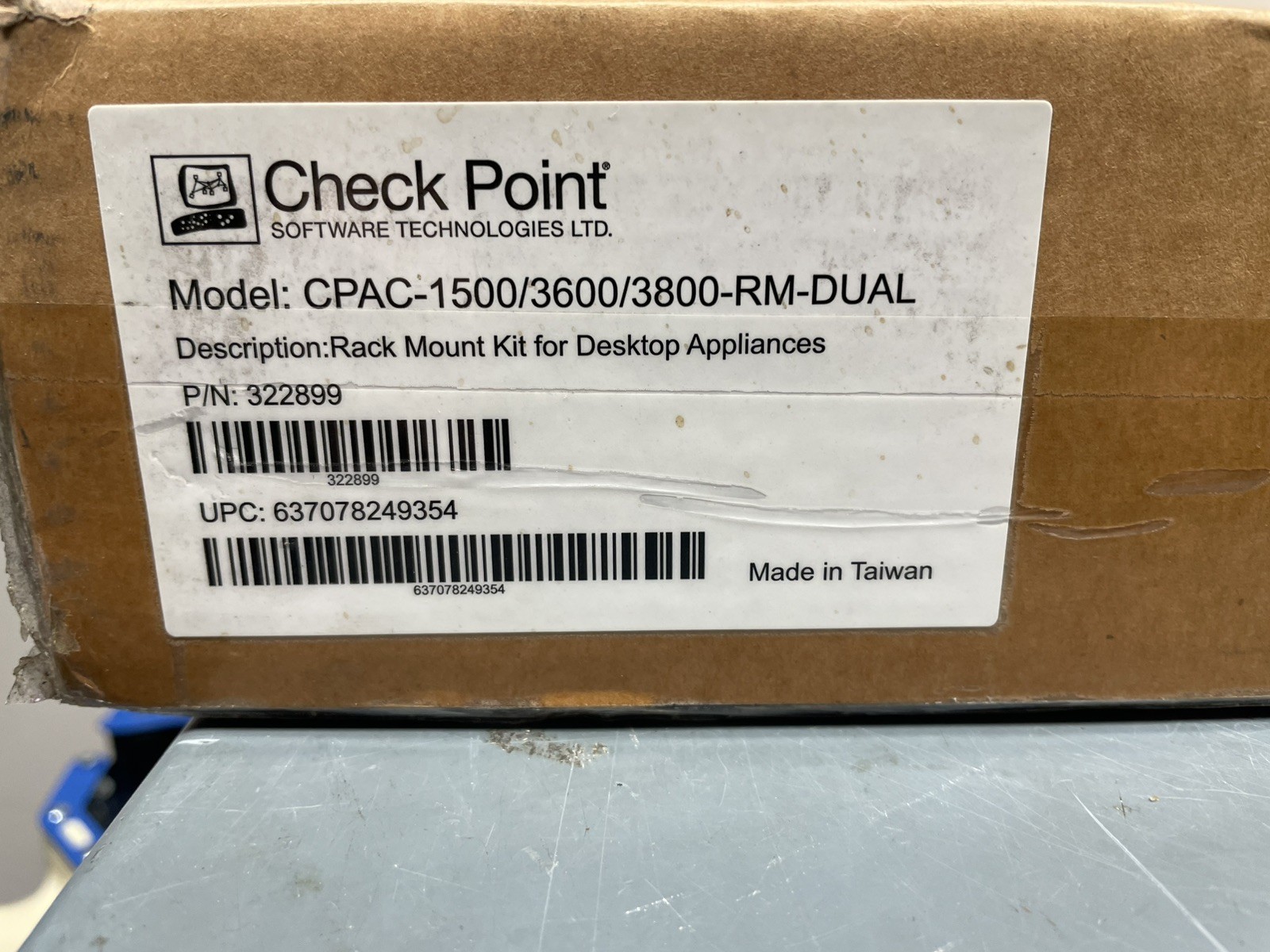 Check Point CPAC-1500/3600/3800-RM-DUAL 322899 Rack Mount Kit Neuwertig