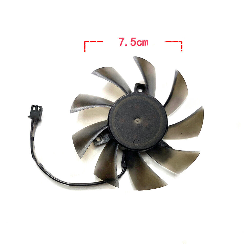 3Pcs Cooling Fan T128015SH 75MM Replacement For EVGA GTX650 GTX650TI