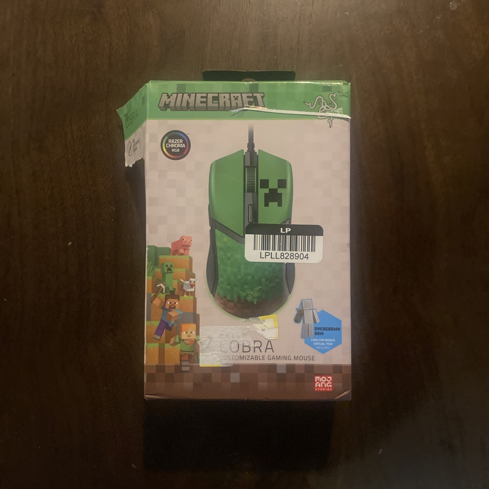 Razer Cobra Minecraft Edition RBG Wired Gaming Mouse