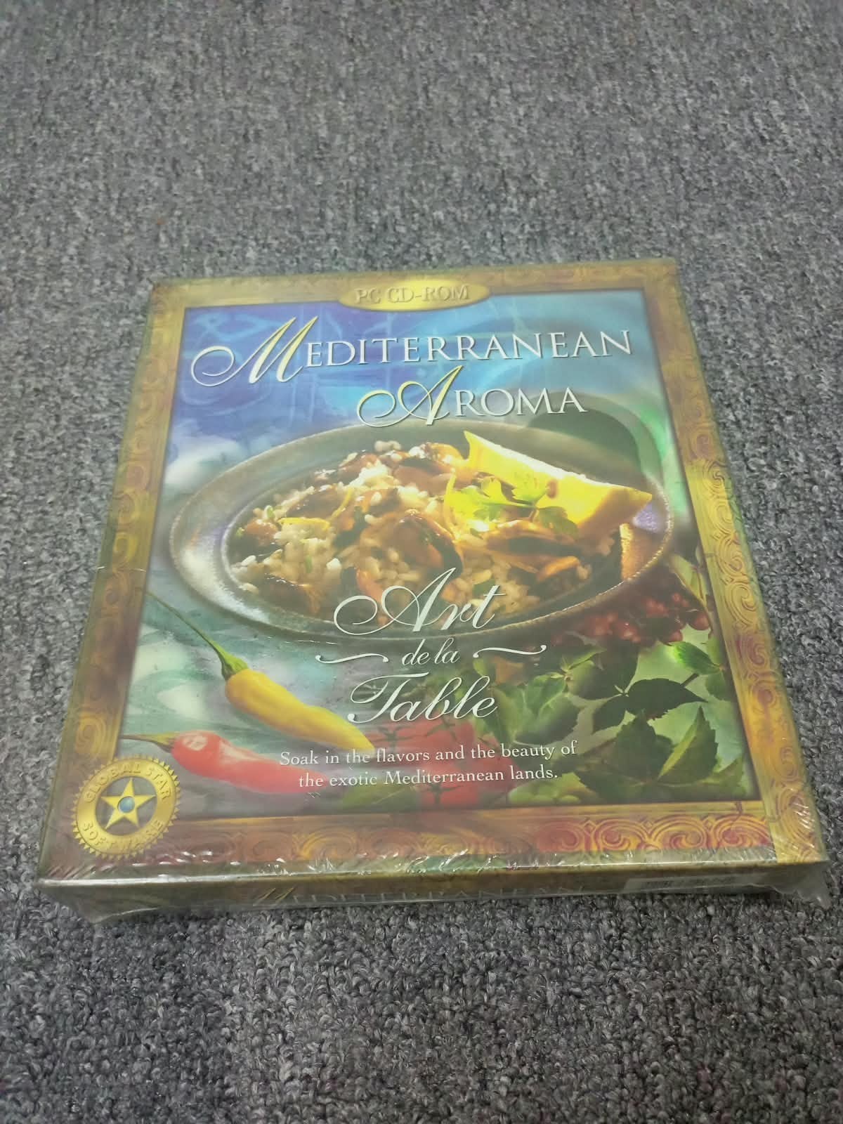 Mediterranean Aroma Art de la Table 1998 Big Box PC CD-ROM  