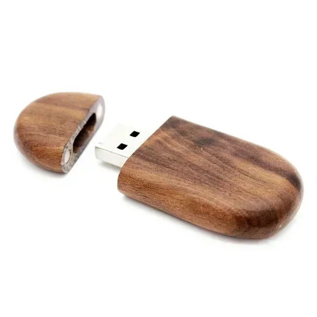 USB 2.0 Flash Drive 128GB Wooden Bamboo Memory Stick Pen Drive Gift
