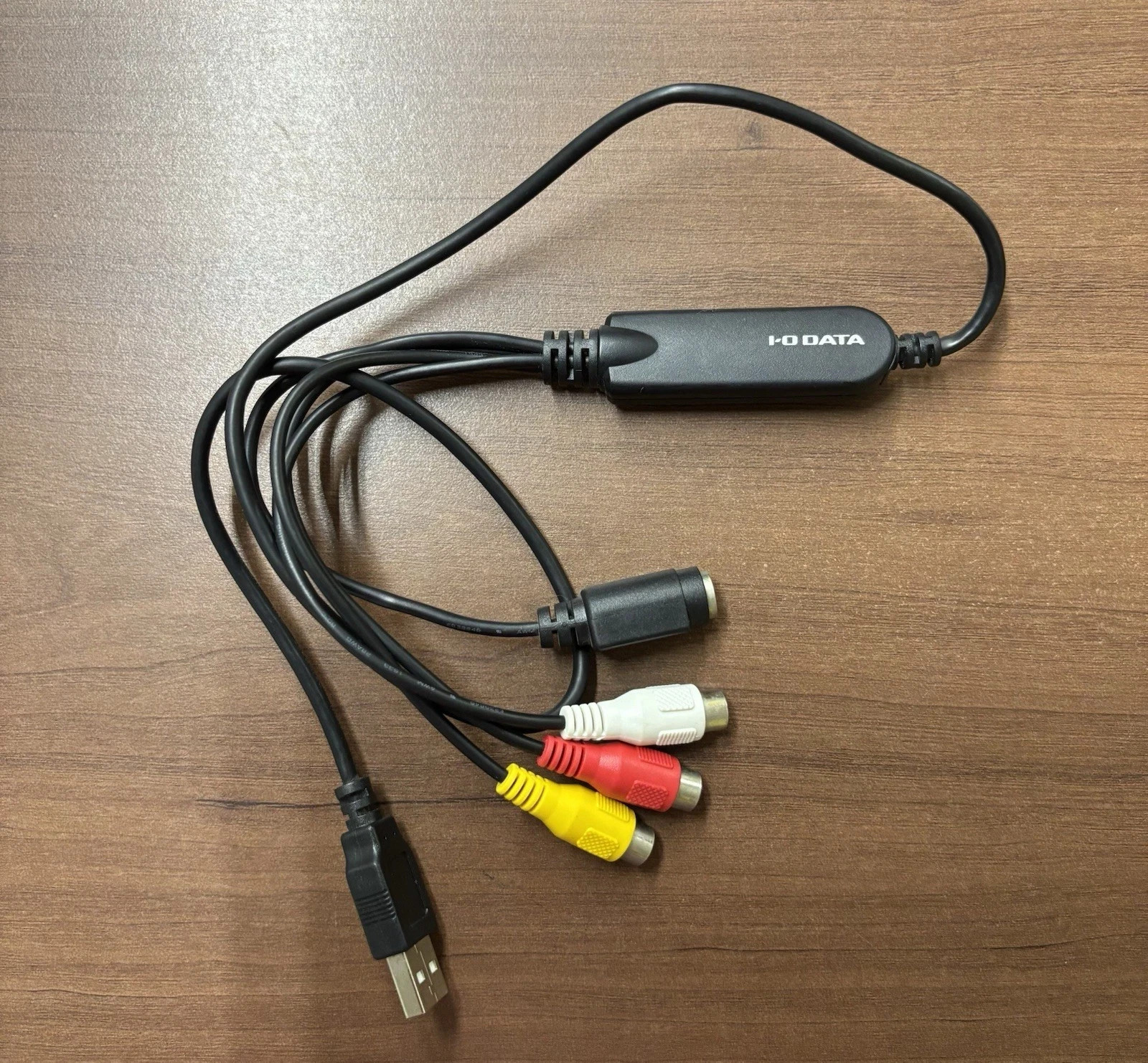 IO DATA USB connection video capture GV-USB2 from Japan F/S / with 2 y splitters