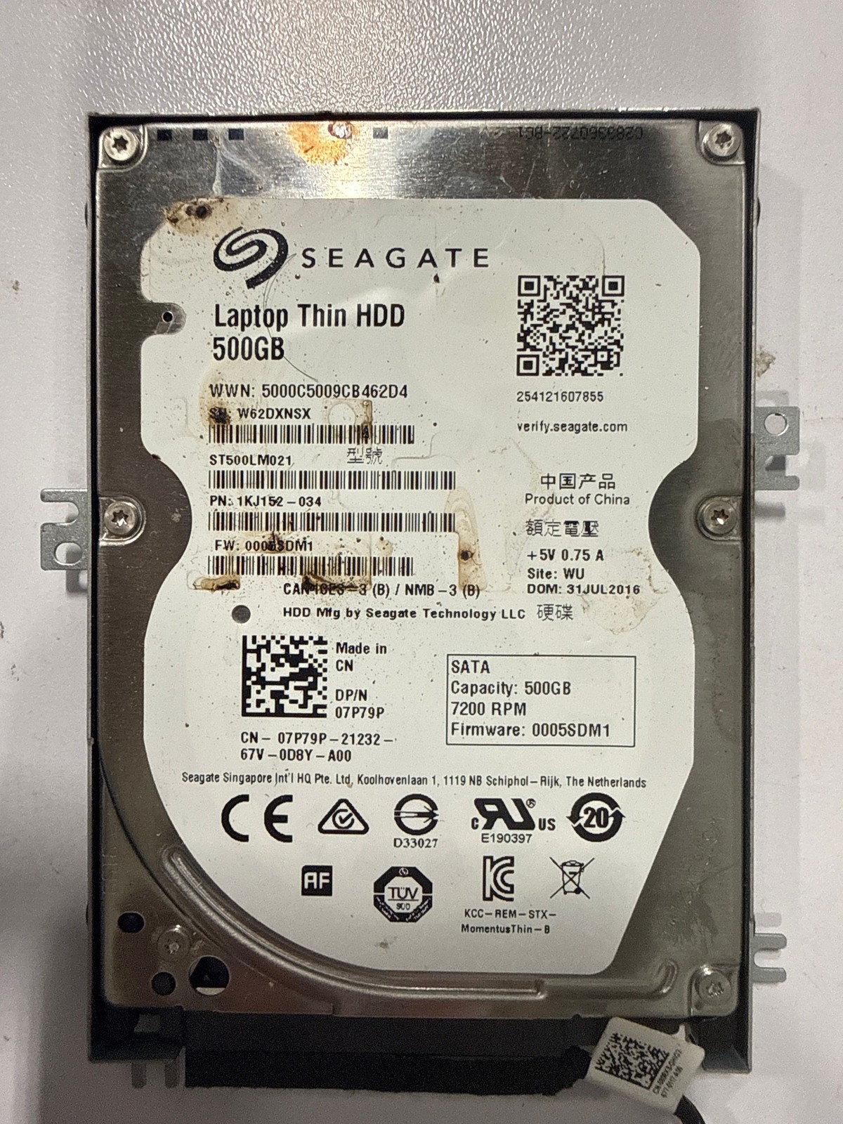 Seagate ST500LM021 500GB SATA Grade B