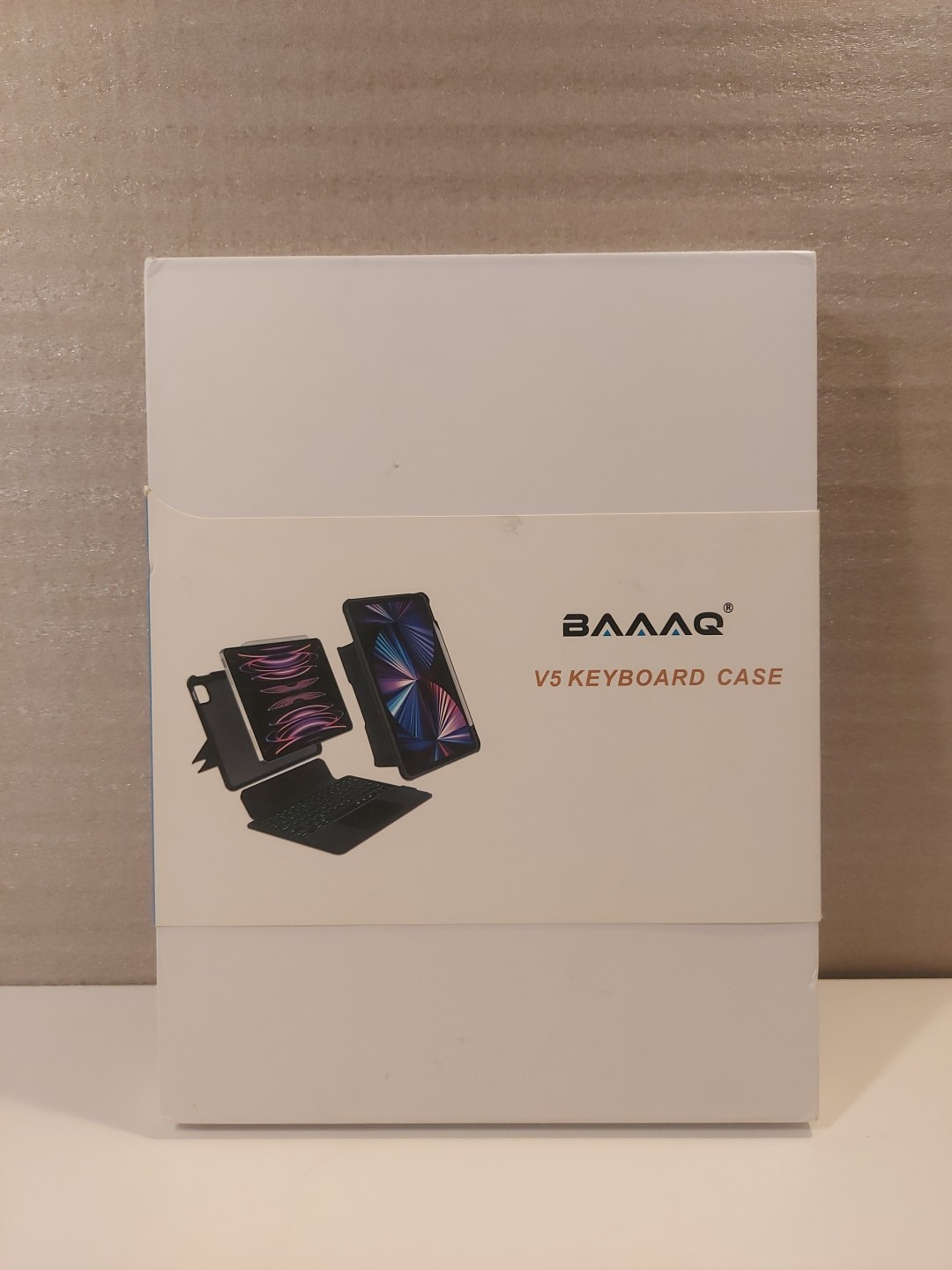 BAAAQ V5 Keyboard Case, 10.2 Keyboard, Black For Apple Ipad 10.2