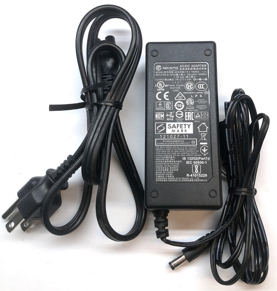 Honoto AC Adapter Power Supply for Monitor ADS-65BI-19-3 19050G 19V 2.63A 50W