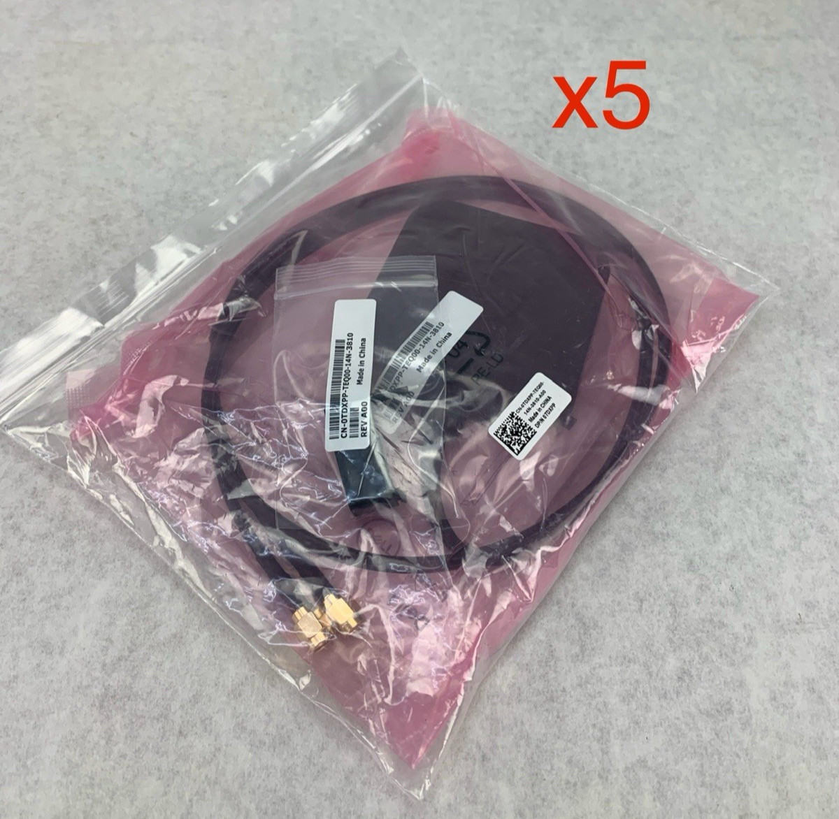 Dell 0TDXPP Wi-Fi Universal External Antenna Boost Package - Lot of 5