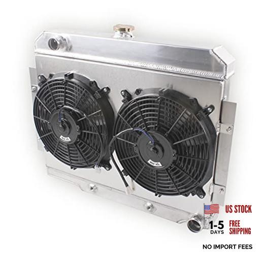 3 Rows Aluminum Radiator Fan Shroud for 3 ROW with FAN SHROUD（Che vy engines）