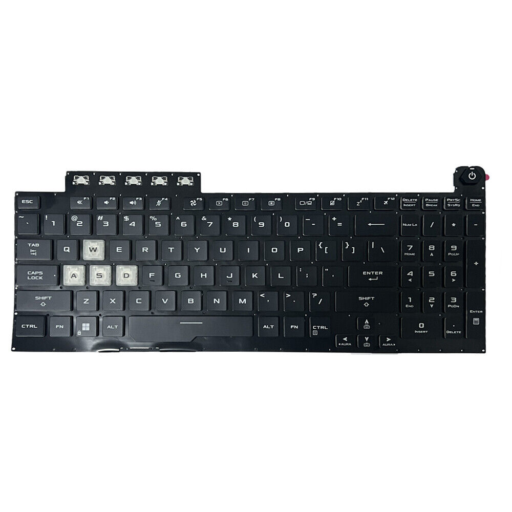 Lapptop Backlight Keyboard For ASUS TUF Gaming F15 FX506L FA506U FX506LI US