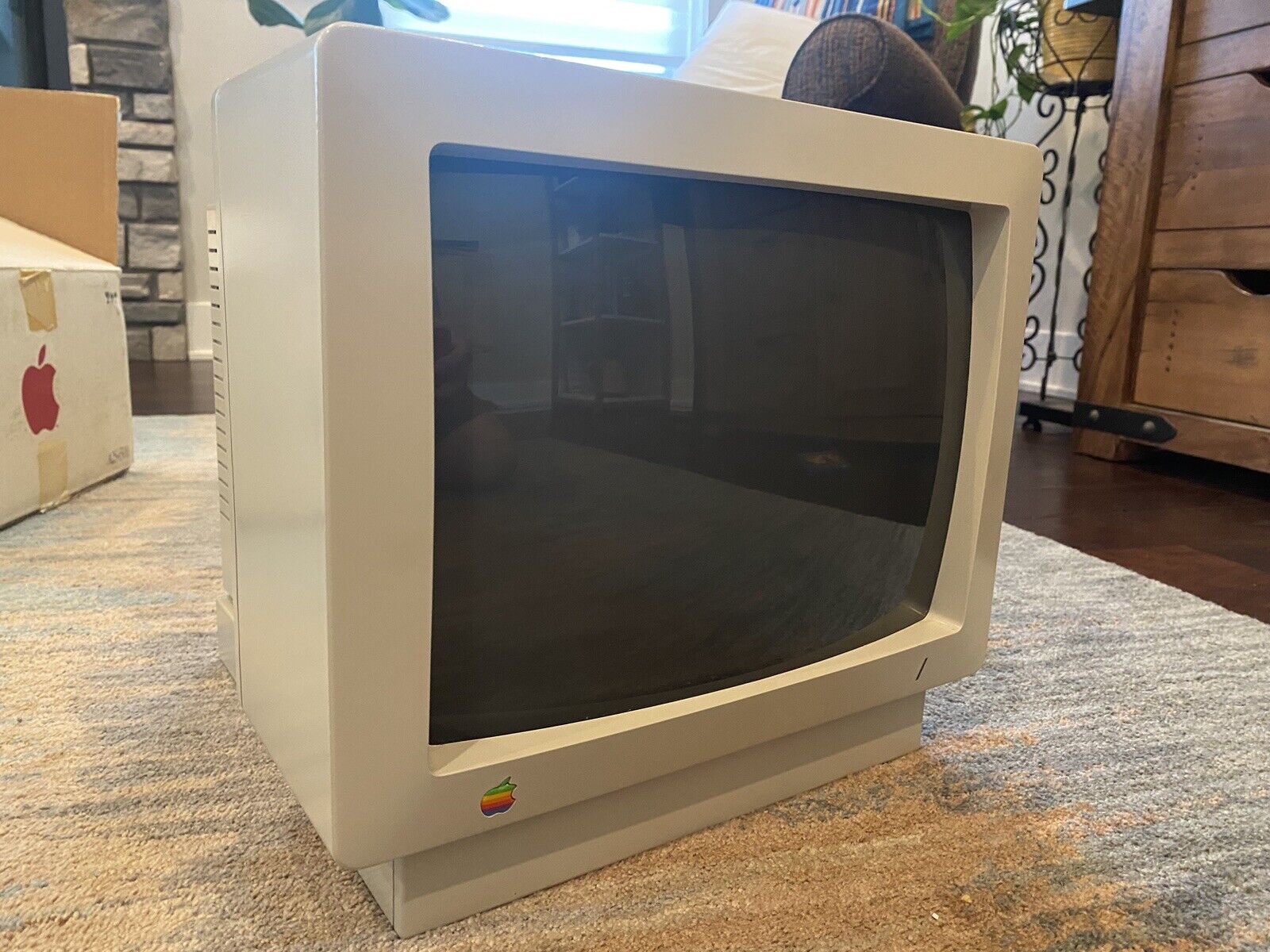 Vintage Apple II IIe  IIc A2M6020 13” Color Composite Computer Monitor Mint Box