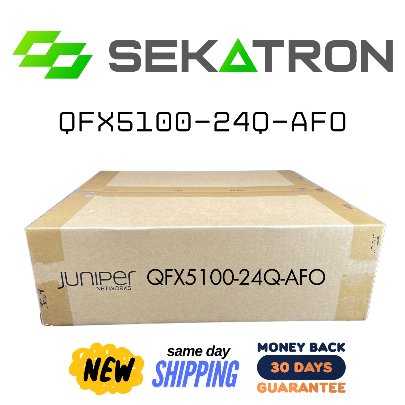 🔀 Juniper QFX5100-24Q-AFO • 24× 40G QSFP+ • NEW • Data Center Switch 🌐