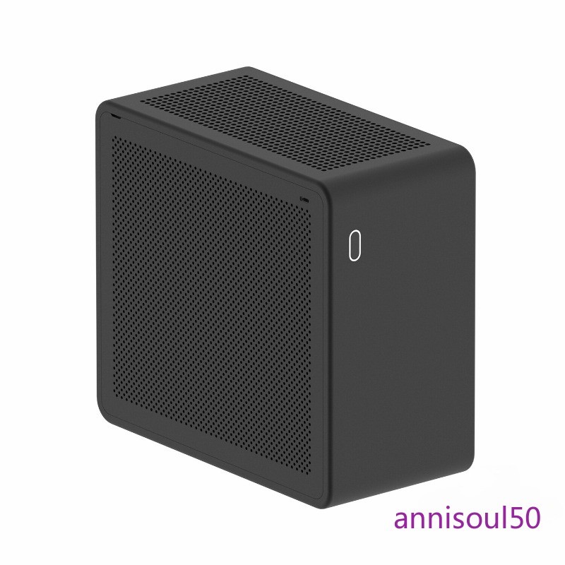 COOJ MQ5 ITX 5.6L PC Case 8MM Computer Mini Case Anode Surface Aluminum Alloy