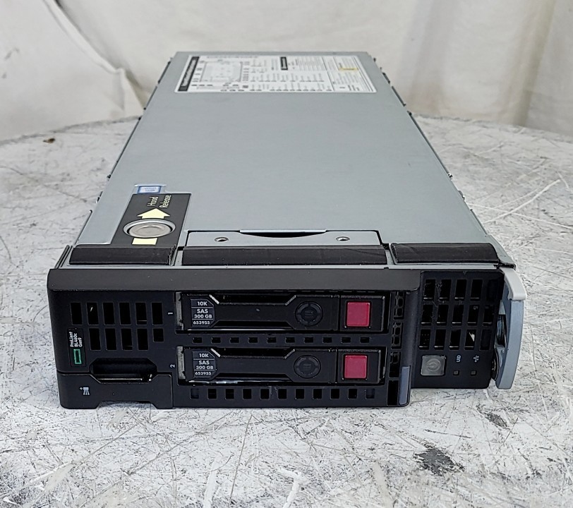 HPE PROLIANT BL460C GEN 9 813198-B21 2.5"x2 Server Blade SEE NOTES