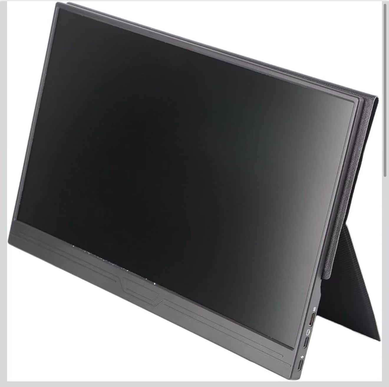 Portable Monitor, 15.6in FHD Laptop Monitor with Type C and Multimedia Interface