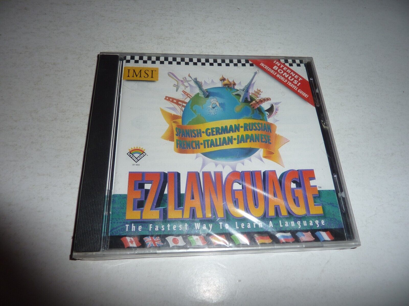 EZ LANGUAGE CD-Rom Language Learning ISMI 1996 NEW SEALED