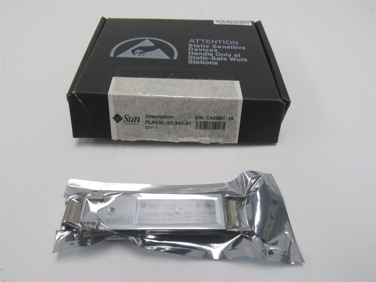 Genuine Sun 375-3301-01 10GB Optical Fiber Transceiver PLRXXL-SC-S43-S1 BrandNew