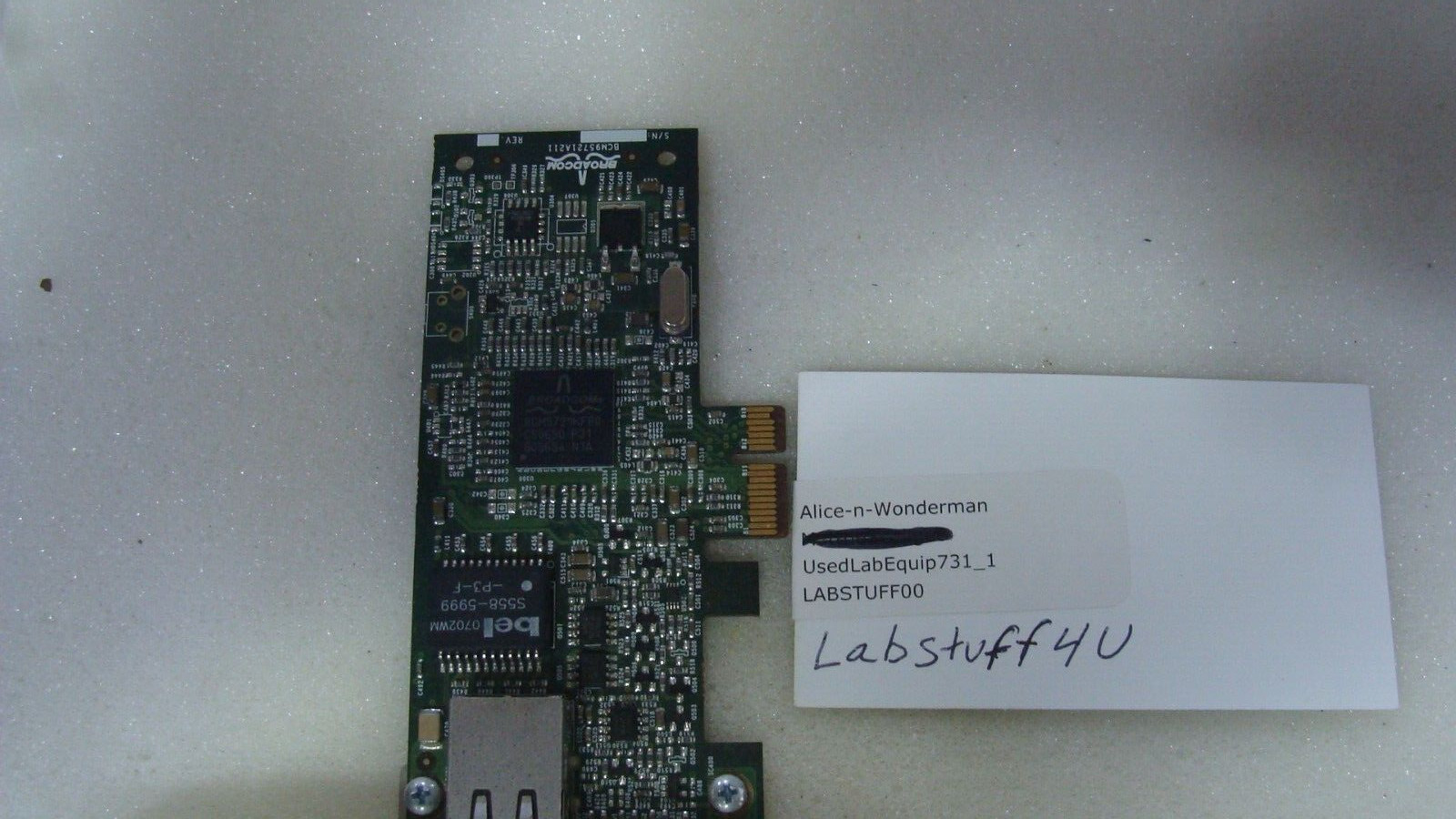 Broadcom BCM-95721A211 10/100/1000 Gbit Network Adapter Card