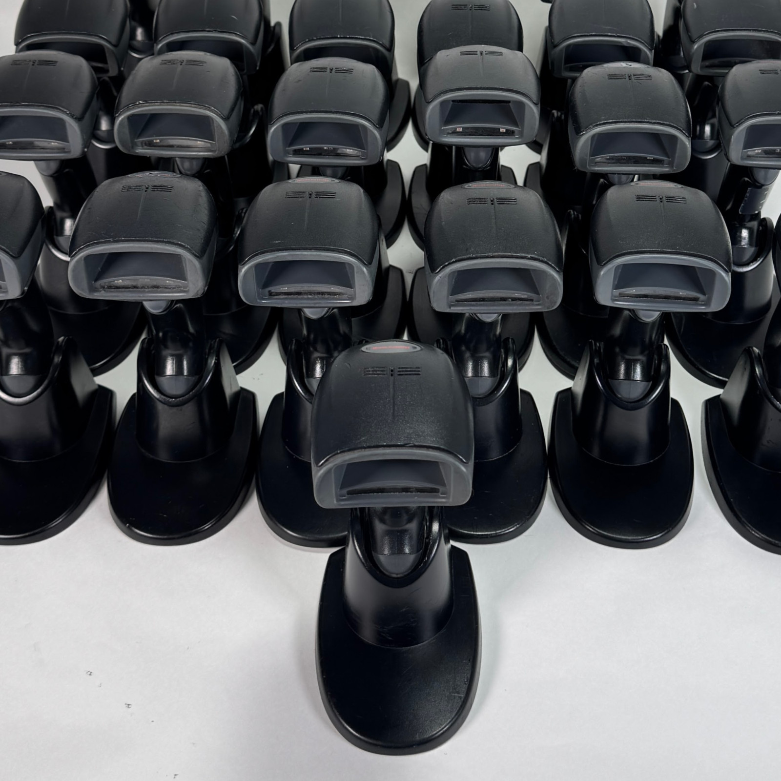 LOT OF 50 Honeywell Xenon  1900GSR-2-2 2D Barcode Scanner w/USB Cable & Stand