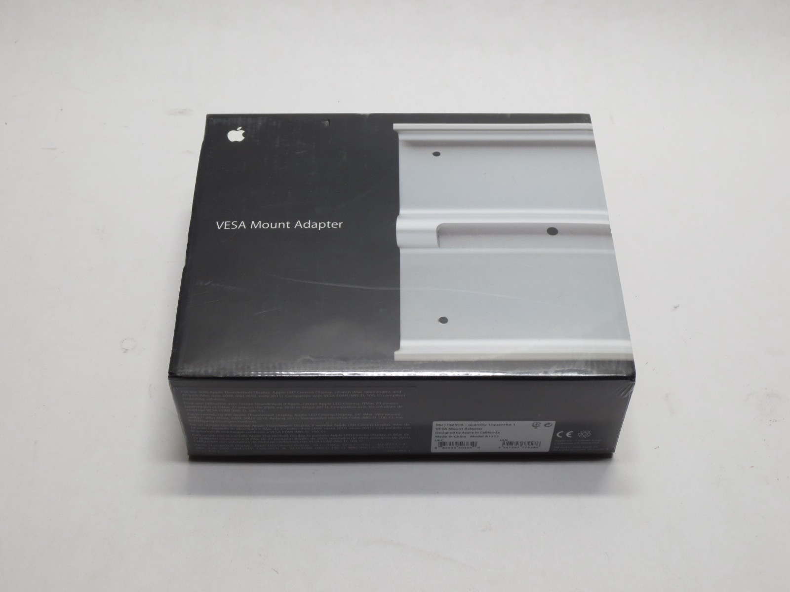 Original Apple VESA Mount Adapter (A1313), MD179ZM/A - New Factory Sealed