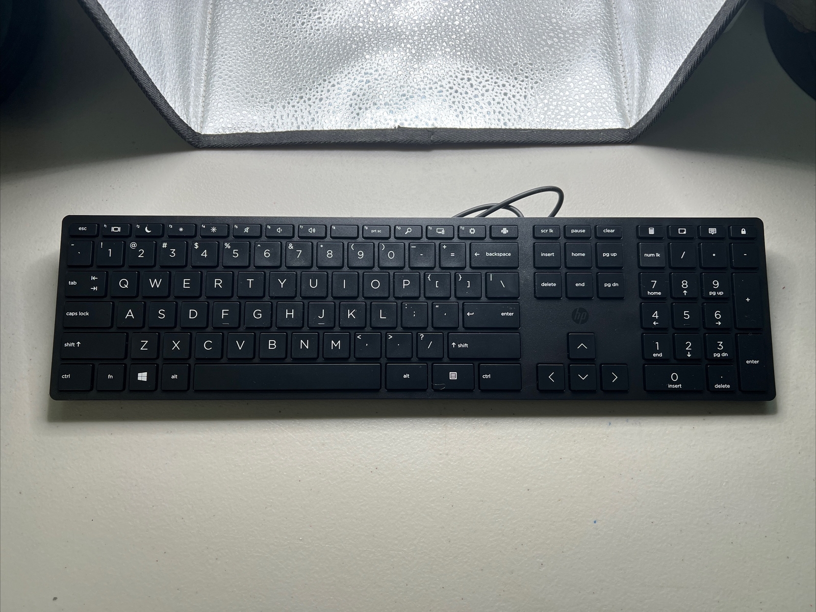 HP L96909-001 Smart Wired 320K Slim Keyboard Black 108 Keys USB-A NEW NEVER USED