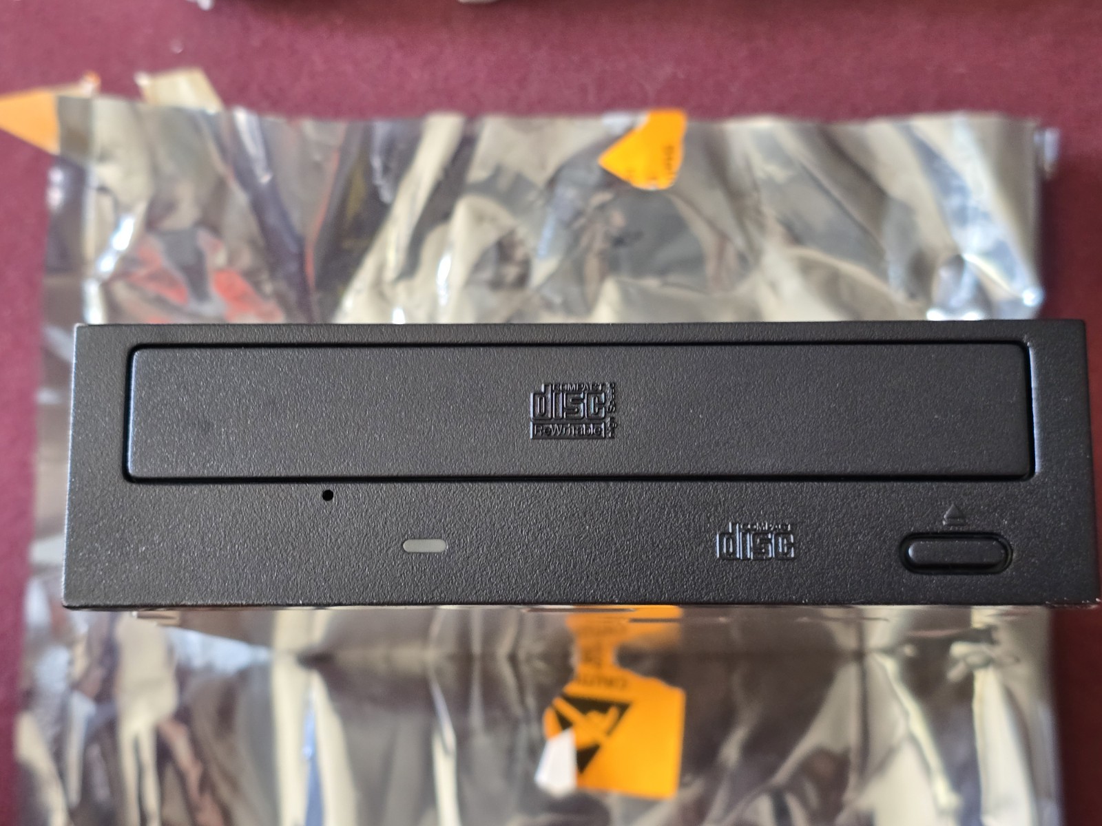 NOS Lite-On LTR-48246S 48x24x48 IDE CD-RW Internal Drive HP 325308-001 Black