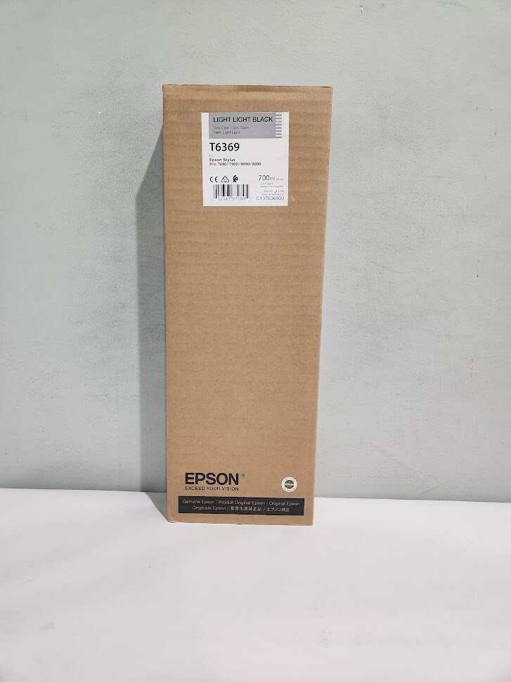 Epson T6369 Light Light Black 700ml Ink Cartridge EXP 2022