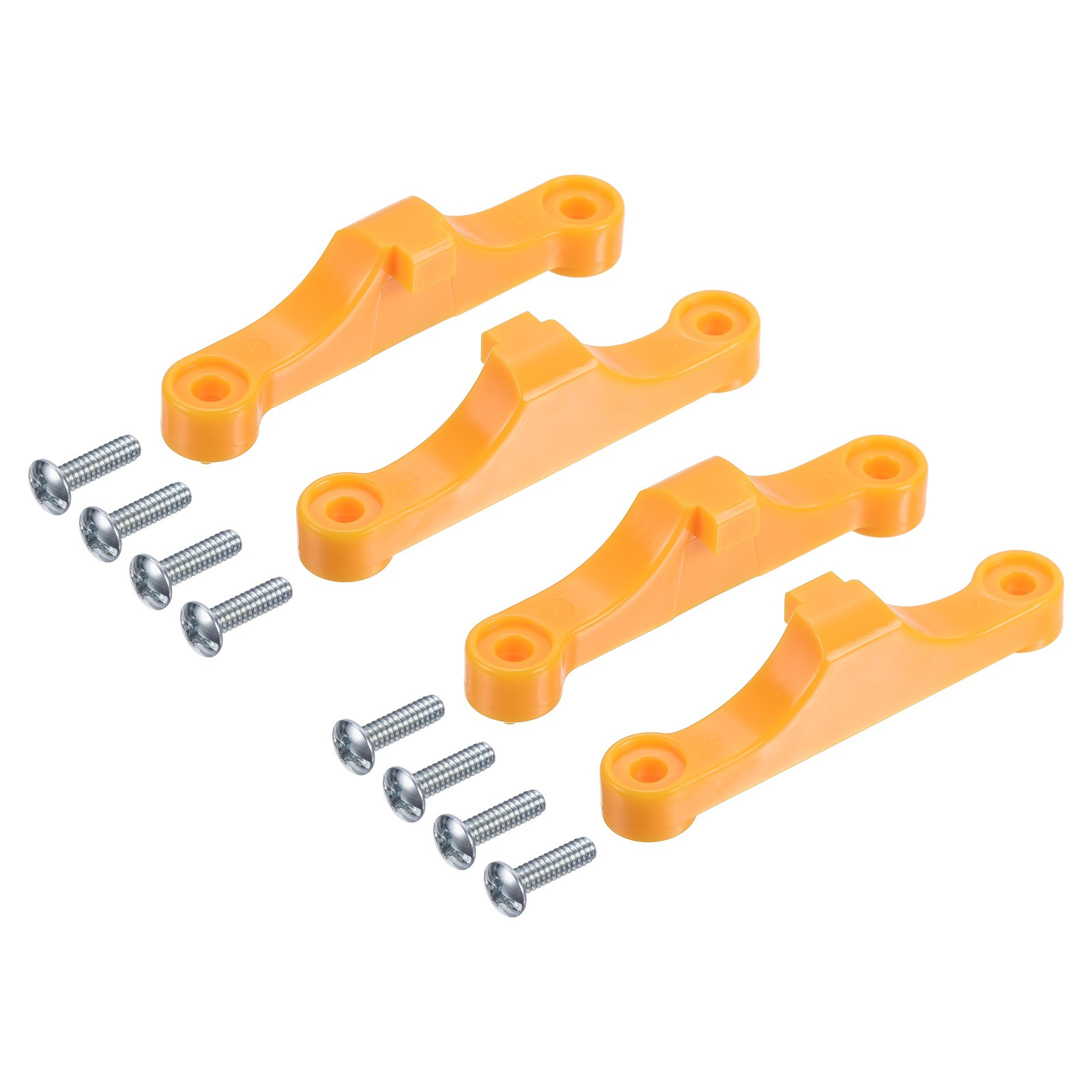 4Pcs AM5 CPU Cooling Bracket Heatsink Bracket Durable with 8 Screw Yellow