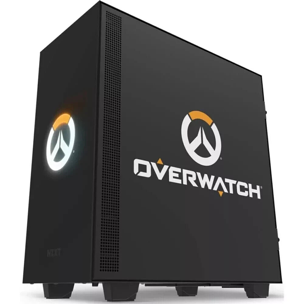 NZXT H500 Overwatch Edition ATX Mid Tower Tempered Glass Desktop Computer Case