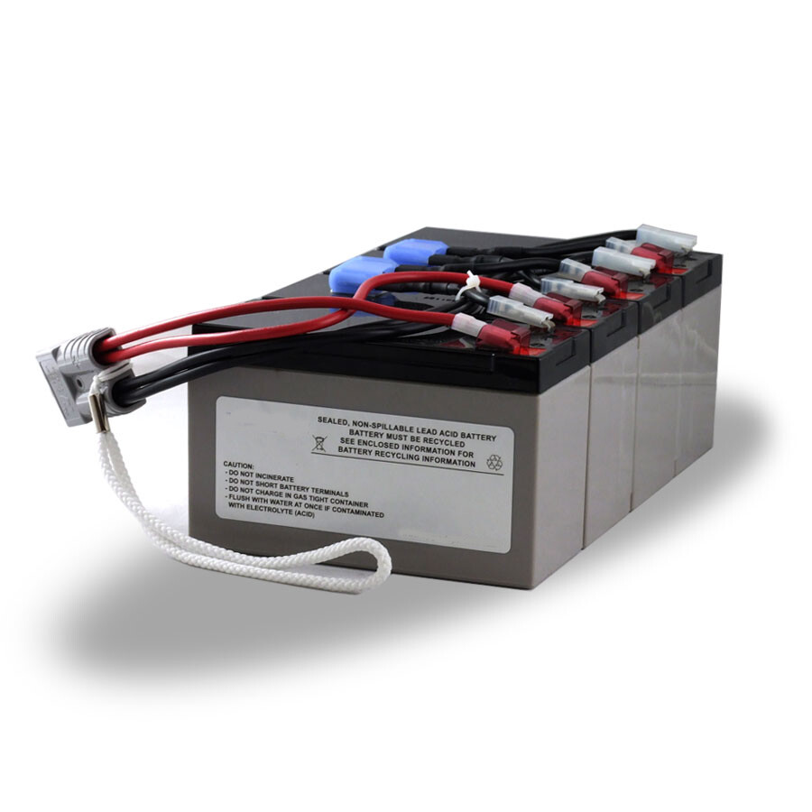 Powerwarehouse RBC25 compatible battery for APC SU1400RMXL3U SU1400RMXLB3U 12V