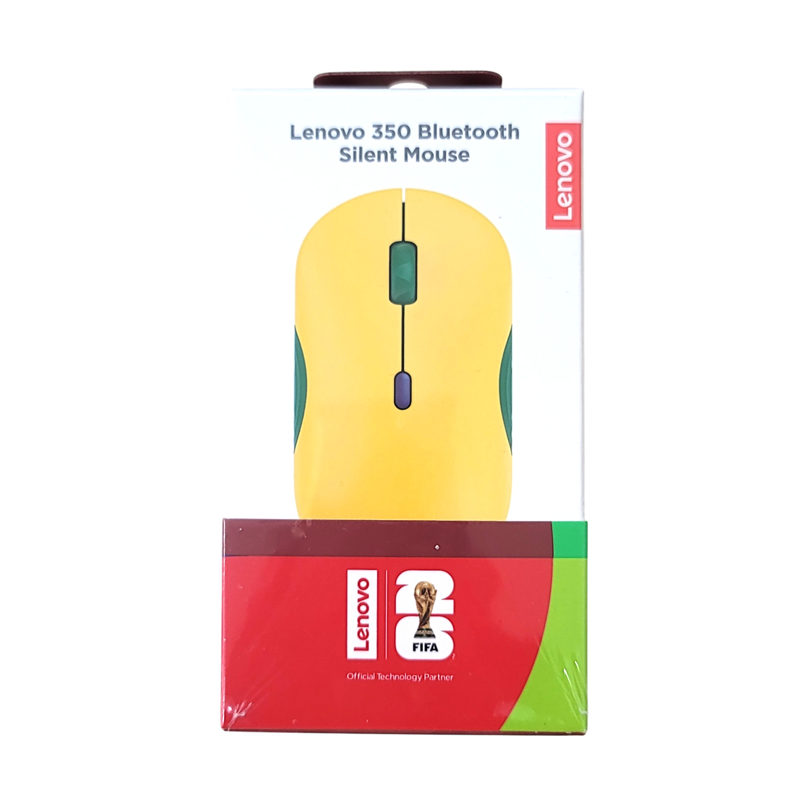FIFA World Cup 2026 Brazil Edition Lenovo 350 Bluetooth Silent Mouse NEW