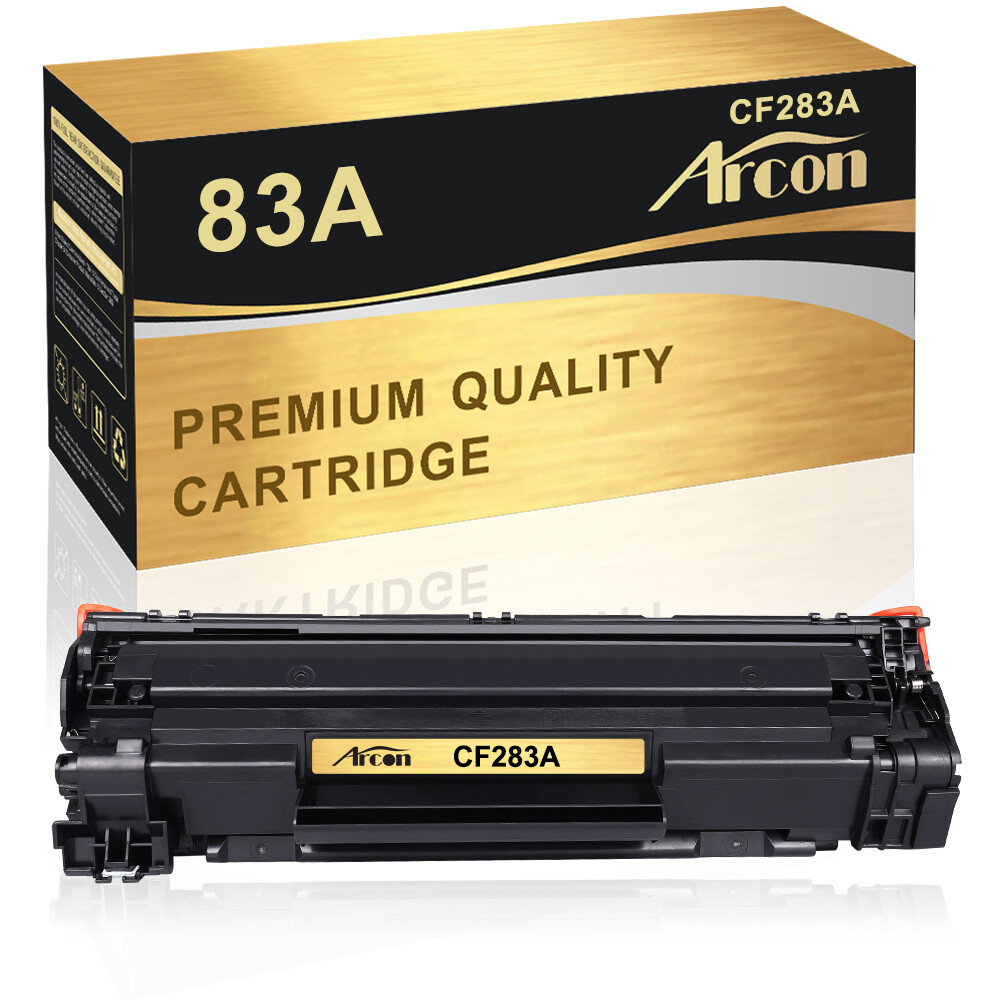 1-10 PK CF283A Toner Cartridge Compatible With HP 83A LaserJet M125nw M127fw lot