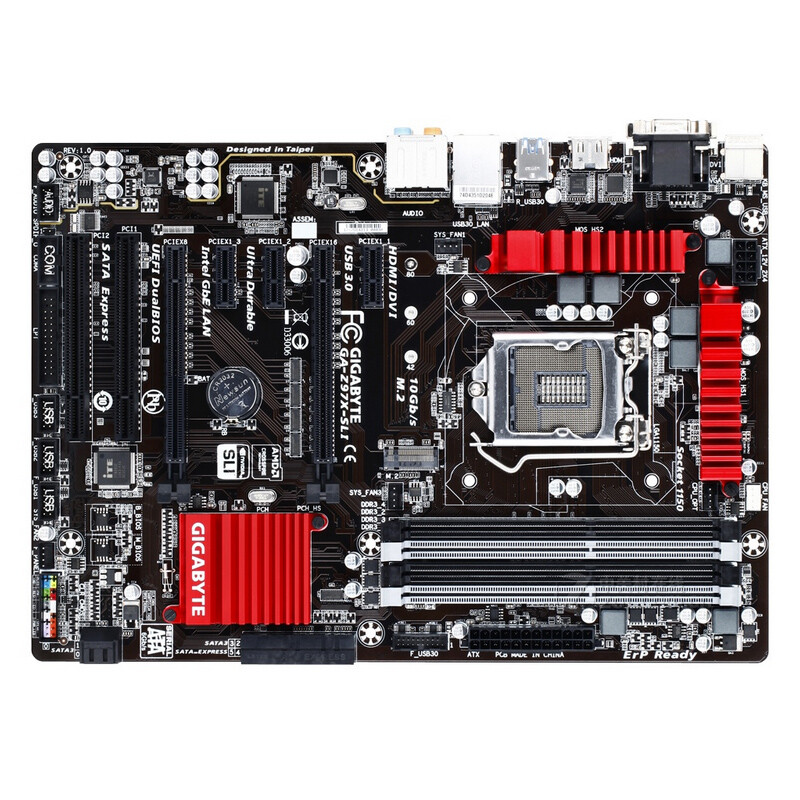 For Gigabyte GA-Z97X-SLI LGA1150 DDR3 ATX Motherboard 100% Test Work