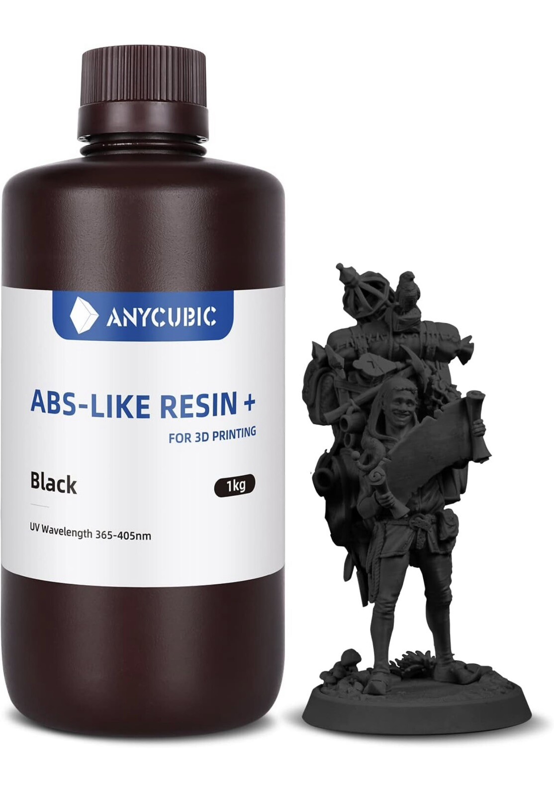 ANYCUBIC ABS-Like 3D Printer Resin Hardness & Toughness 405nm UV Curing