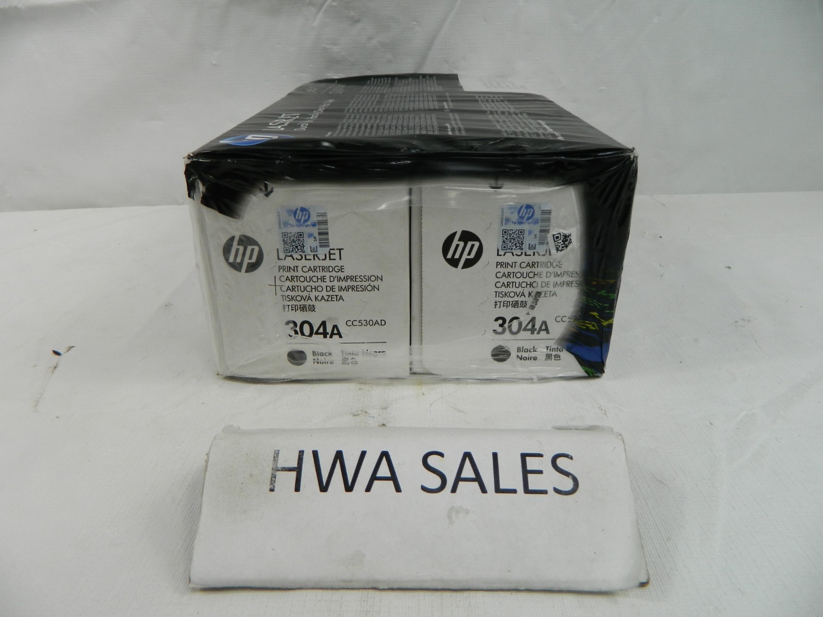 Gen HP 304A CC530AD Dual Pack Black 2 Toner Cartridges CP2025 CM2320 OEM