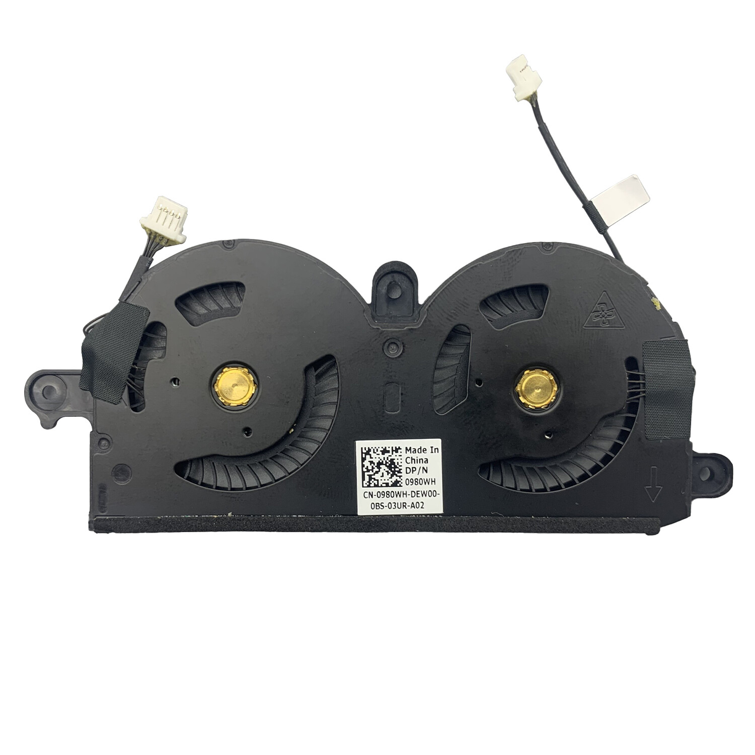 New 4 Pin CPU Cooling Fan 980WH ND55C19-16M01 980WH For Dell XPS 13 9370 9380 US
