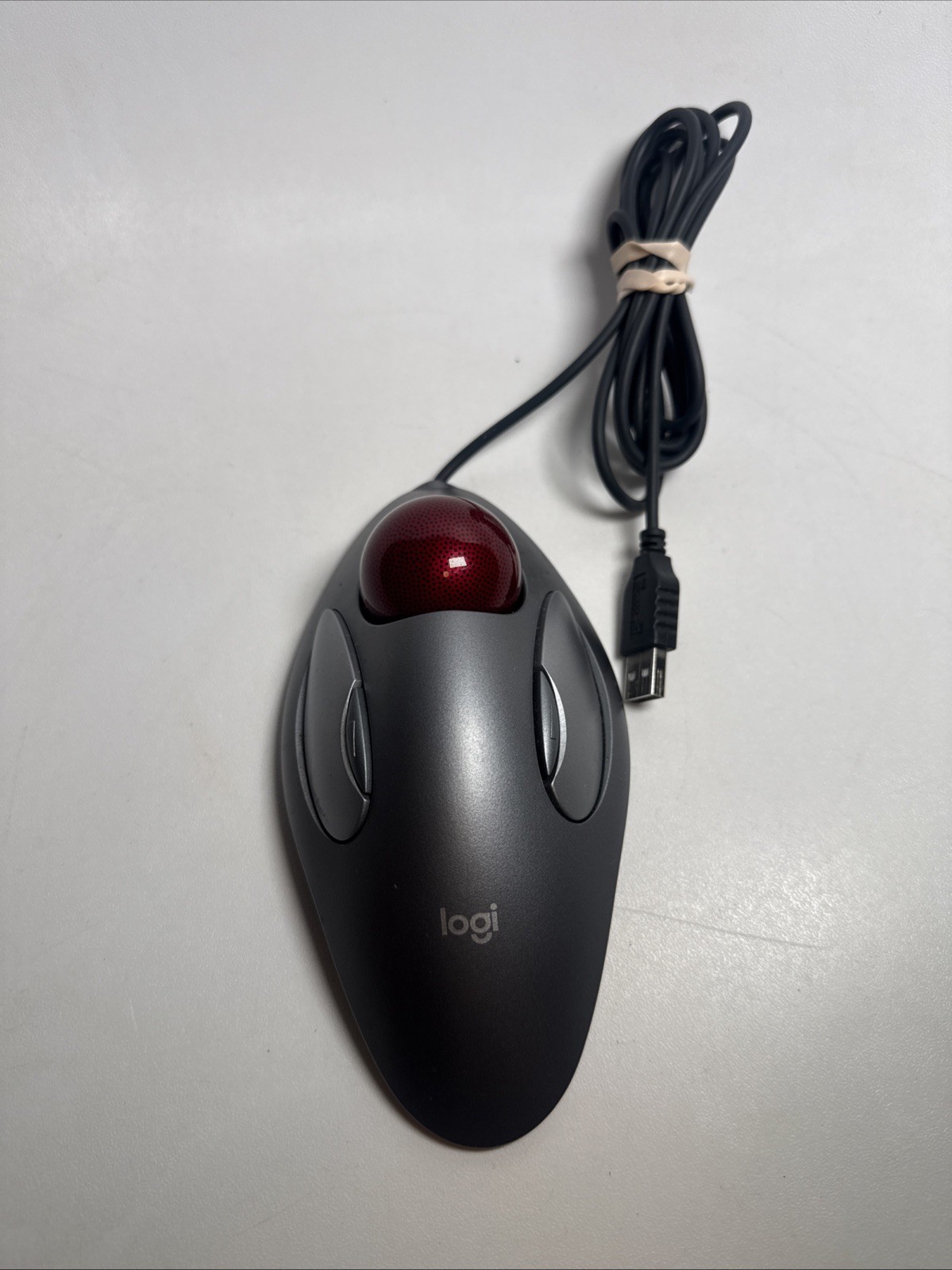 Logitech Trackman Marble USB T-BC21 Mouse (804377-0000) Tested Works