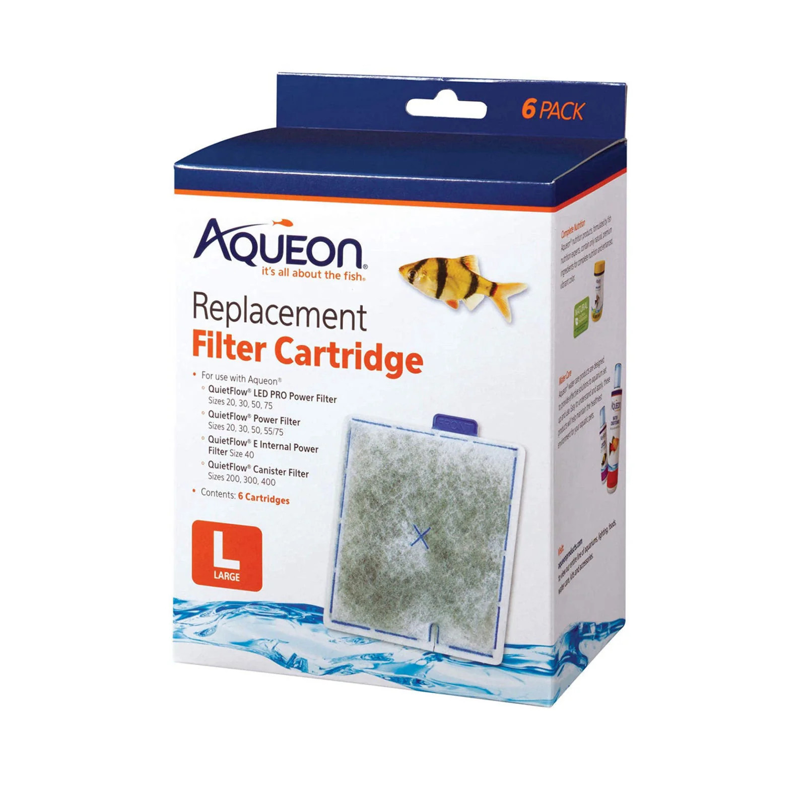 Aqueon Aquarium Fish Tank Replacement Filter Cartridges